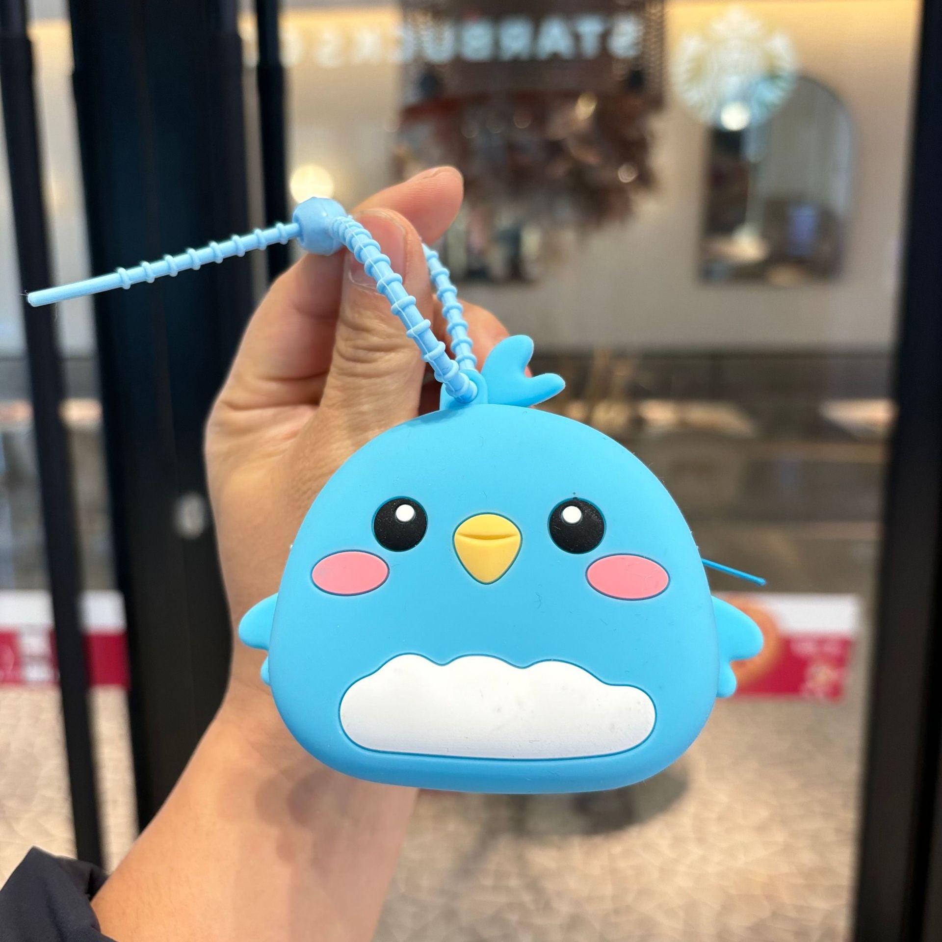 Wholesale Cute Cartoon Silicone Wallet Keychain