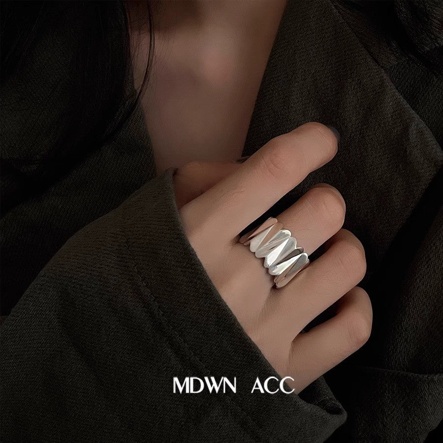 Wholesale 925 Sterling Silver Hollow Lace Ring