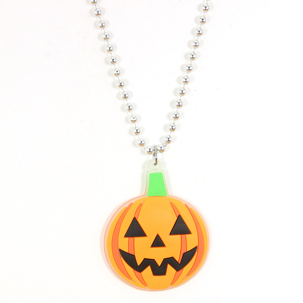 Wholesale Halloween Pumpkin Bat Necklaces ACC-NE-Shengh005