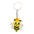 Wholesale PVC cartoon bee keychain