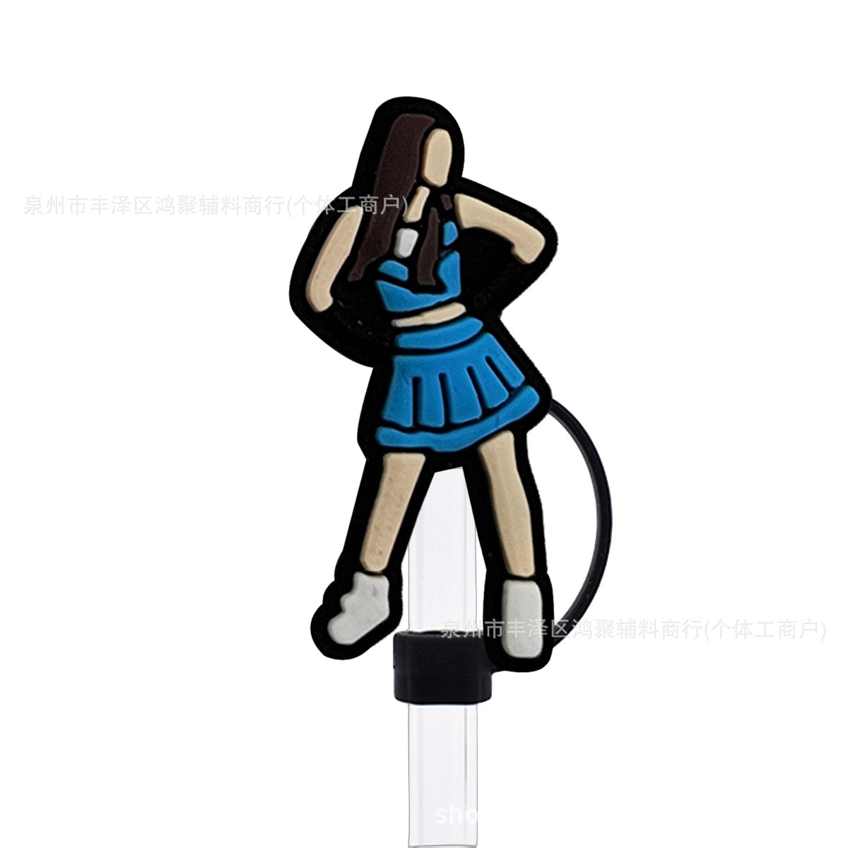 Wholesale Wholesale 10pcs Silicone  Straw Cover Straw Tube Cap