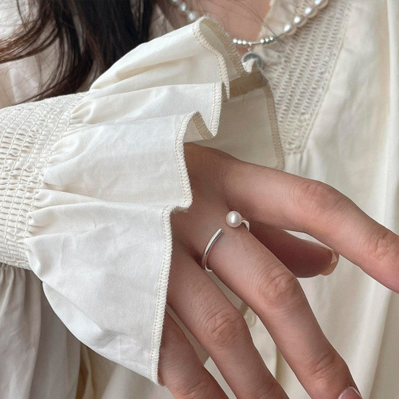 Wholesale 925 Silver Vintage Hollow Love Ring Open Ring Hearts Rings ACC-RS-YaoFeng011