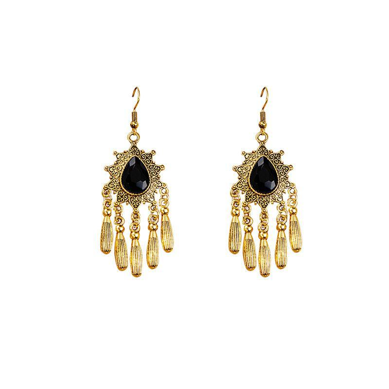 Wholesale Retro ethnic style tassel earrings