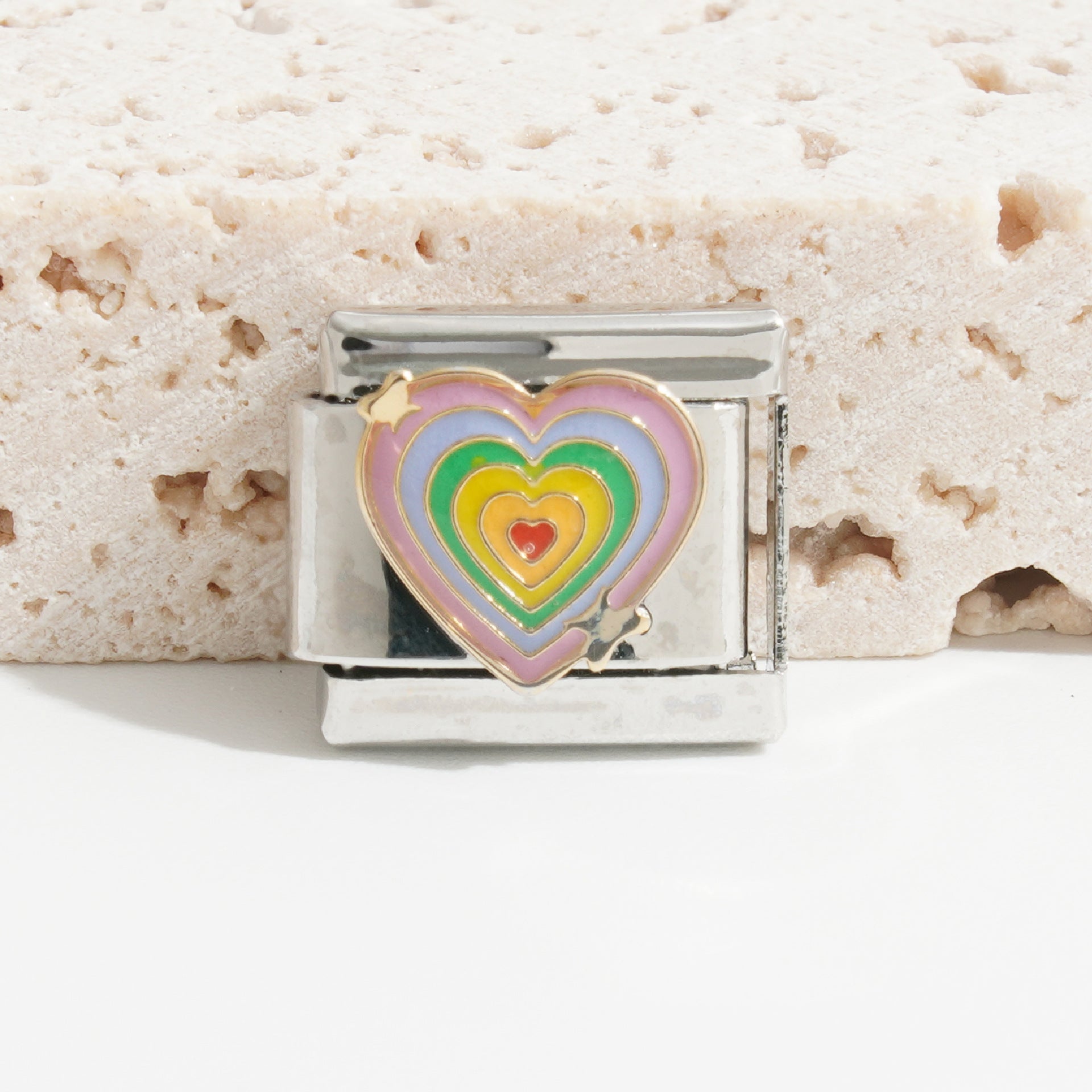 Wholesale Italian Charm Bracelet 9mm DIY Splicing Cute Creative Stainless Steel Composable Bracelet