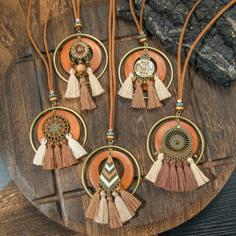 Wholesale Original Design Zinc Alloy Pendant Necklace - Fashion Layering Jewelry for Travel Holiday Gift Boutique Resale