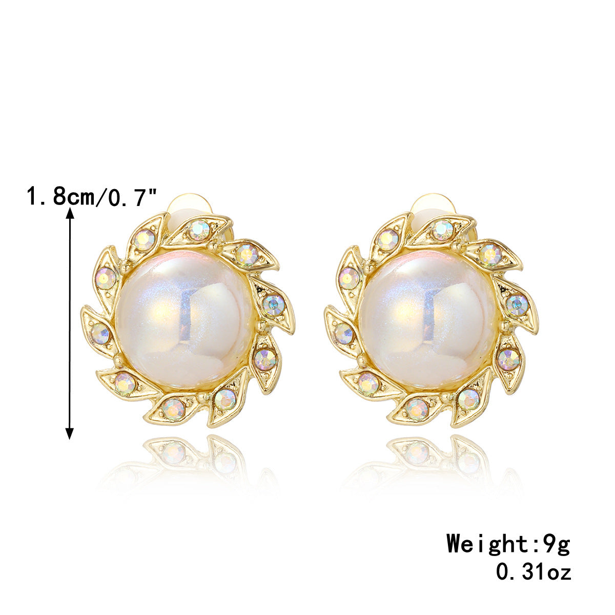 Wholesale Baroque Pearl Earrings Ear Cuff ACC-ES-ManYi004