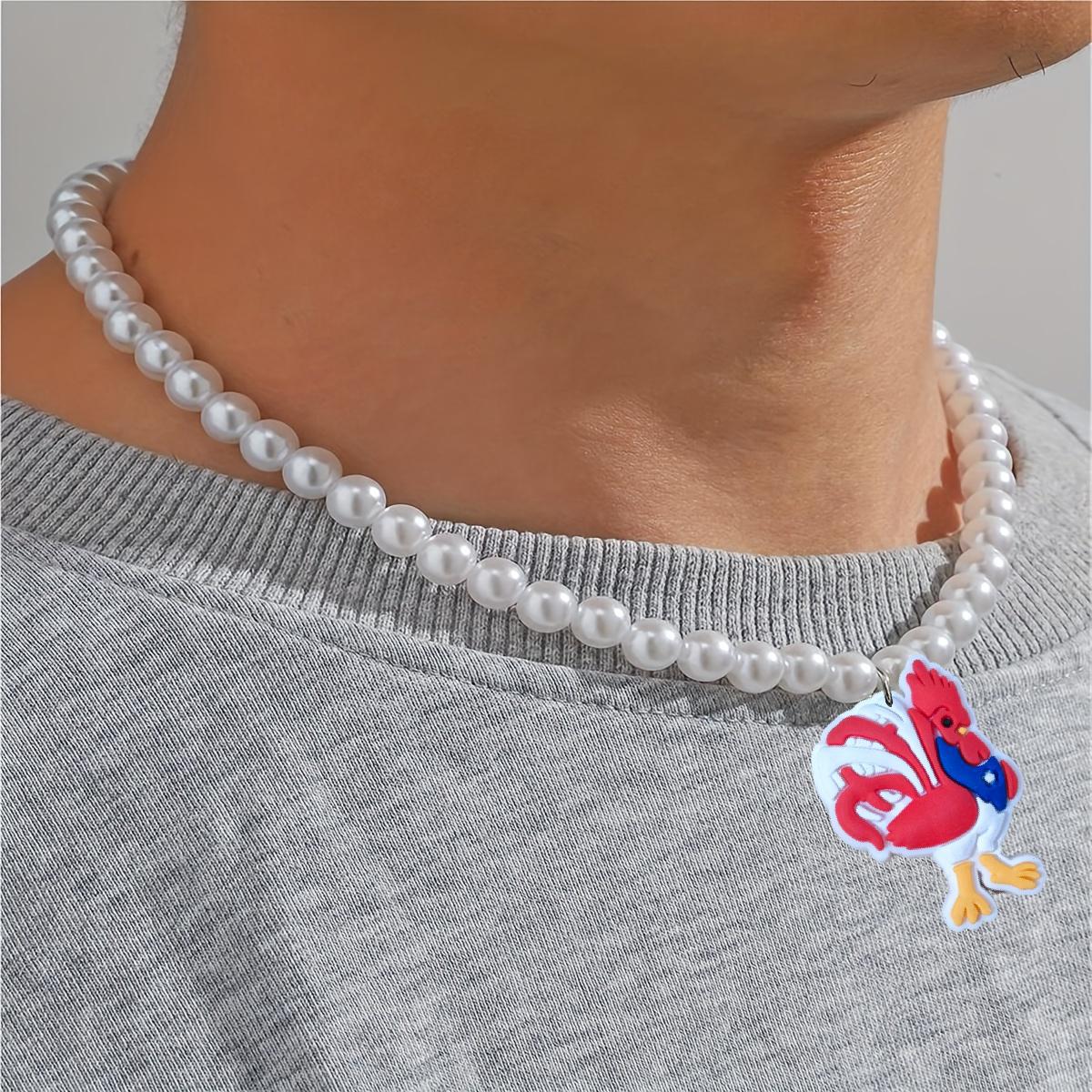 Wholesale American Independence Day Series Pearl Necklace