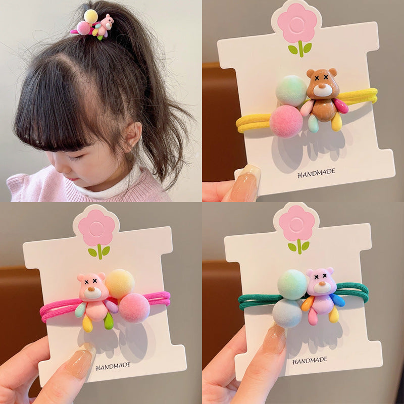 Wholesale Children's Cartoon Bear Candy Color Hair Band ACC-HS-Yint003