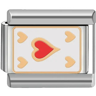 Wholesale 10pcs Italian Charm Bracelet 9mm DIY Splicing Removable Playing Card Series Stainless Steel Composable Bracelet