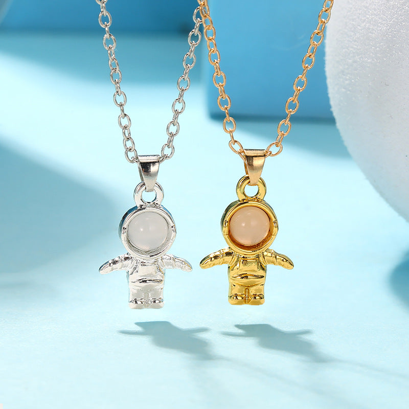 Wholesale Astronaut Alloy Necklace ACC-NE-ZhiJia004
