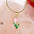 Wholesale  Romantic Tulip Flower Necklace Clavicle Chain