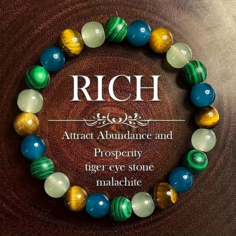 Wholesale Tiger Eye Stone Beaded Bracelet Stylish Fashion Jewelry Accessory For Gift And Boutique Resale