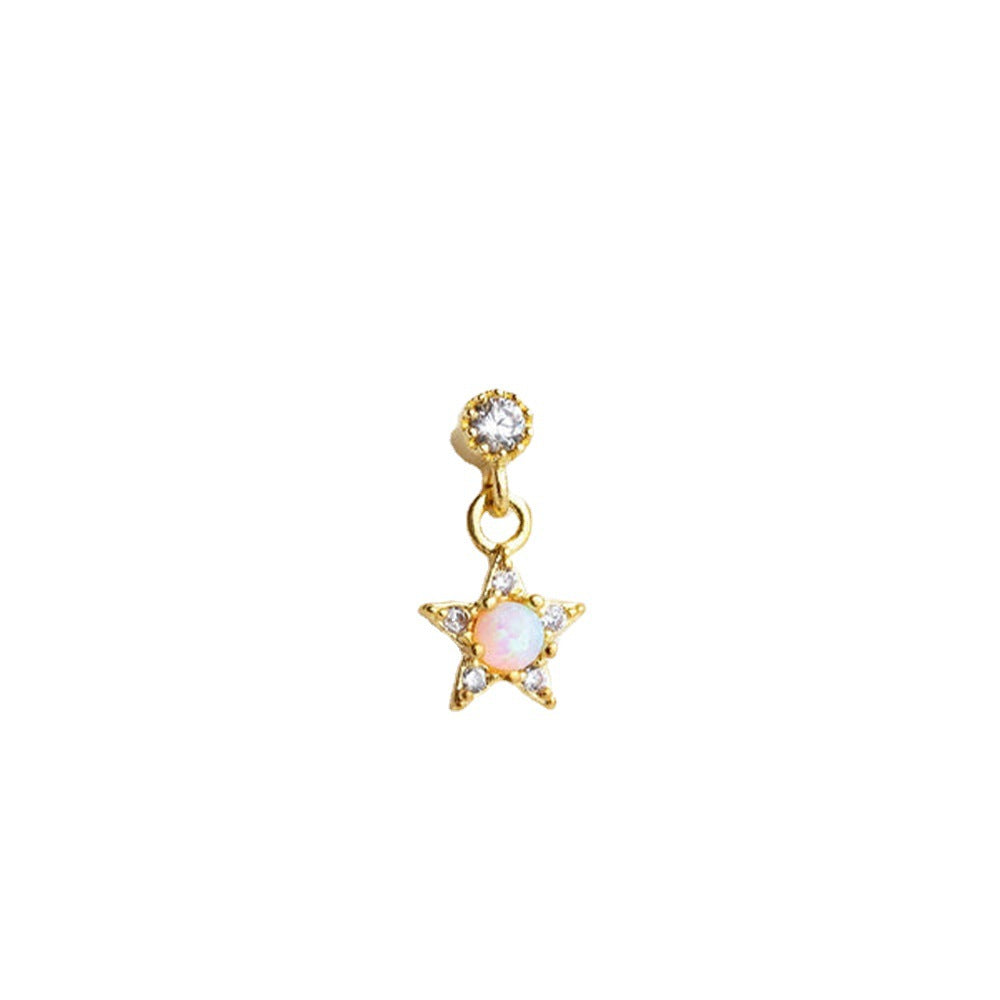 Wholesale 925 Sterling Silver Star Earrings ACC-ES-KaNaier007