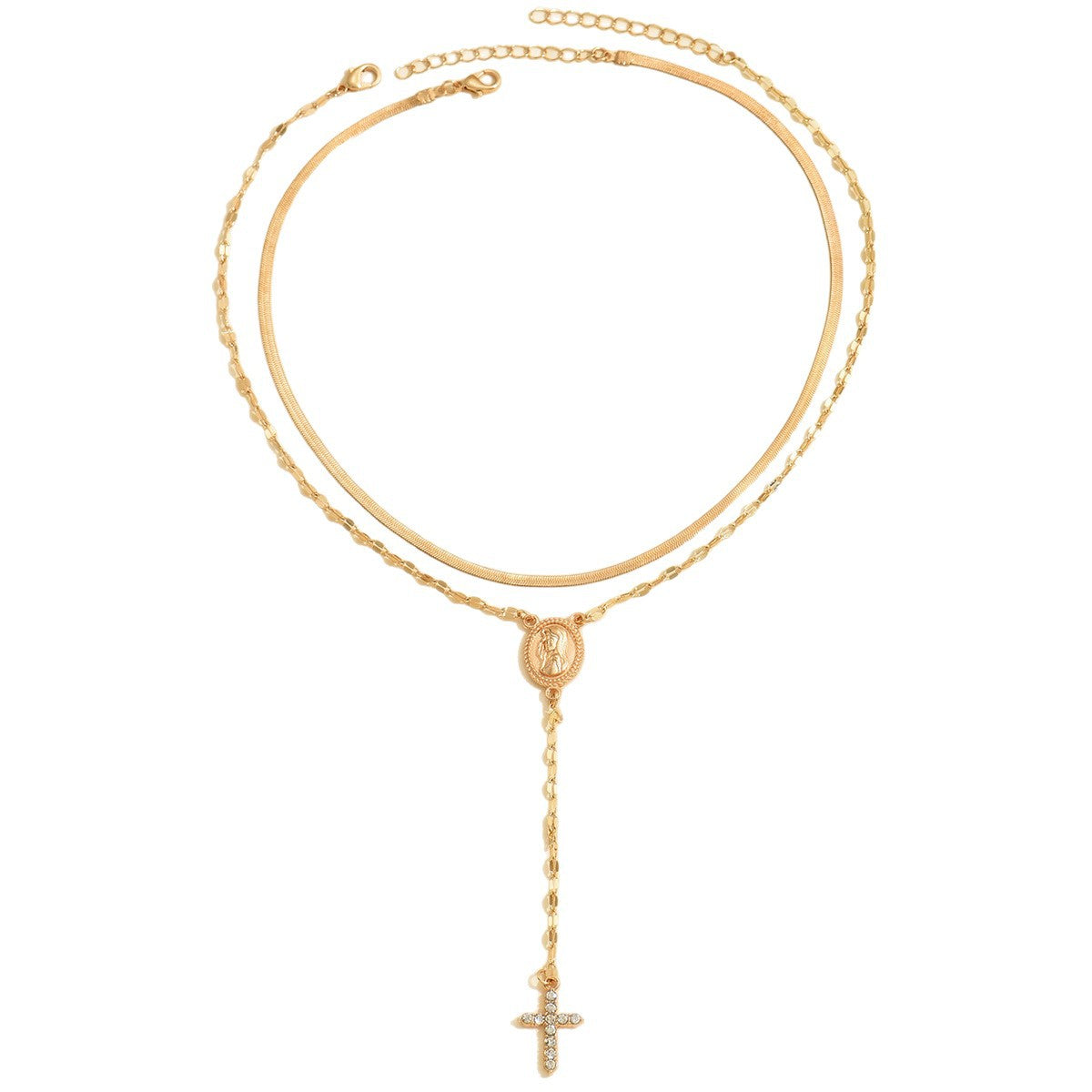 Wholesale Cross-Shaped Pendant Necklace