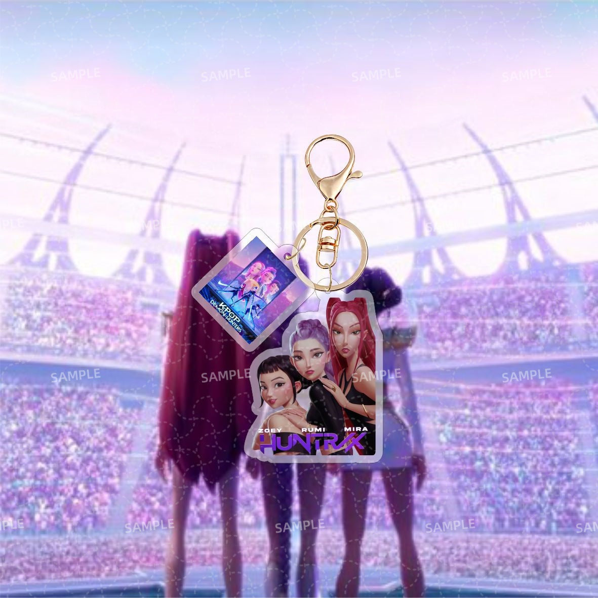 Wholesale KPOP Anime Acrylic Keychain