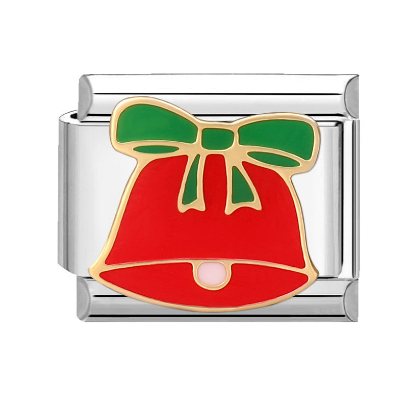 Wholesale Italian Module Creative Stylish Free DIY Cartoon Fashion Christmas Bracelet