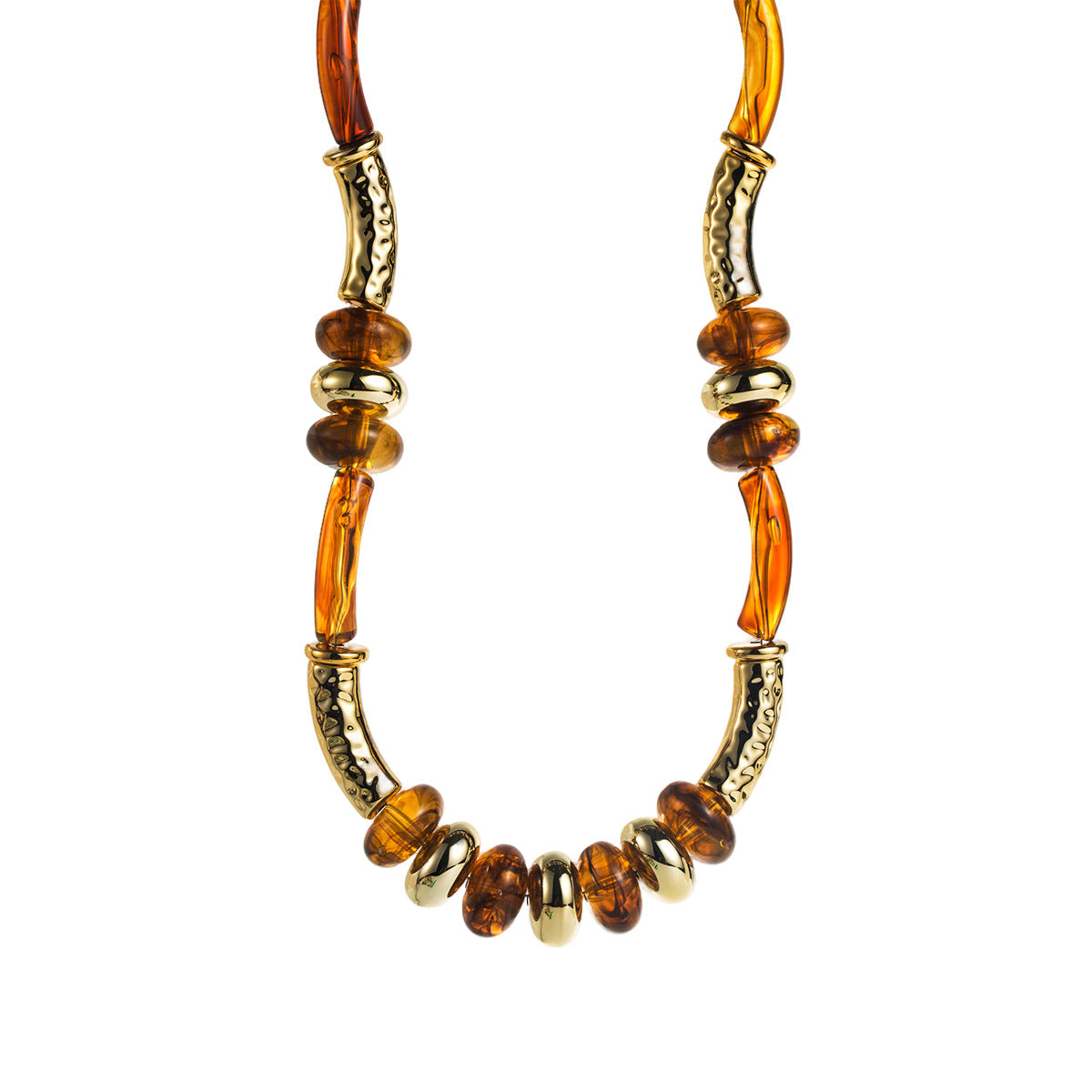 Wholesale Maillard Series Beaded Resin Necklace Personality Clavicle Chain