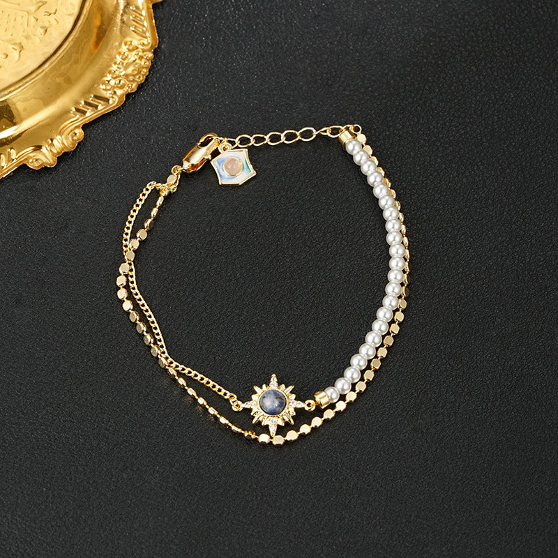 Wholesale Classic Double Layer Stacked Wear Bamang  Bracelet