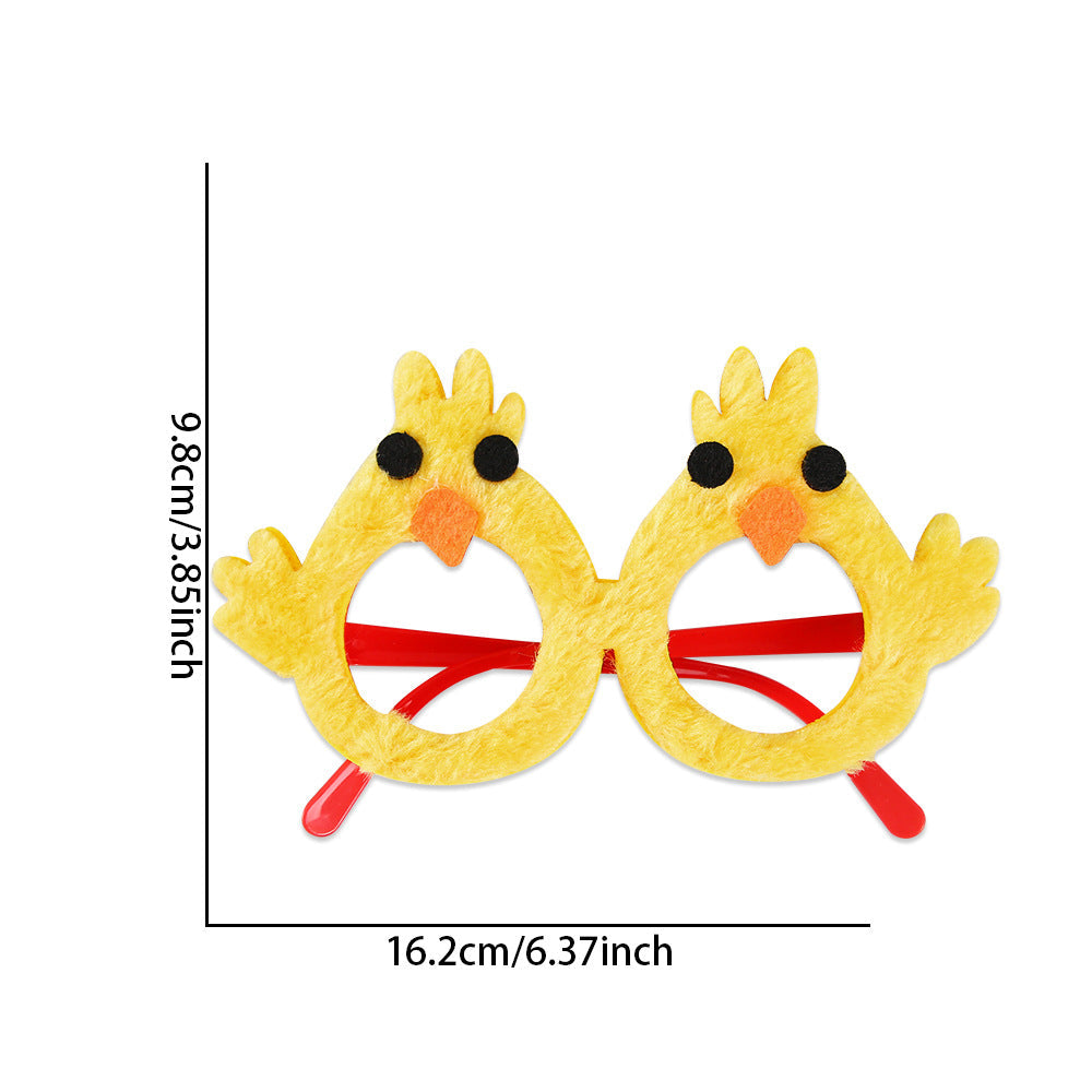 Wholesale Easter Glasses Chick Bunny Egg Funny Props Decoration