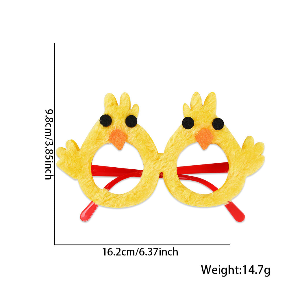 Wholesale Easter Egg Rabbit Chicken Glasses Ball Party Decorations