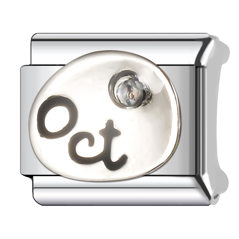 Wholesale Italian module 9MM single month module bracelet