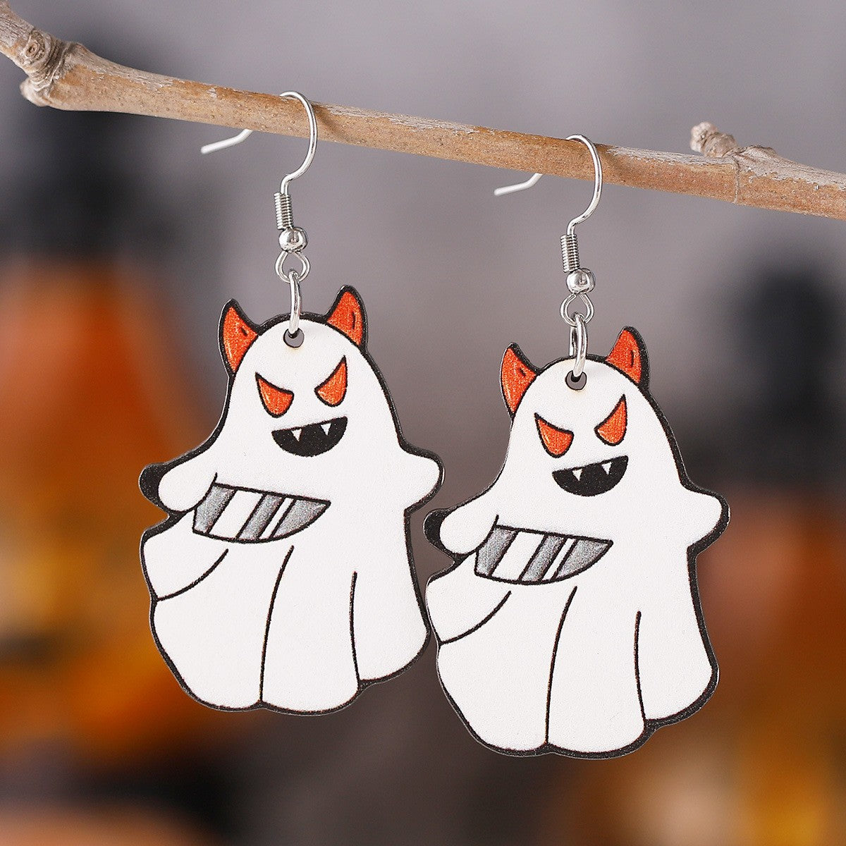 Wholesale Odd Show Ghost Drop Earrings