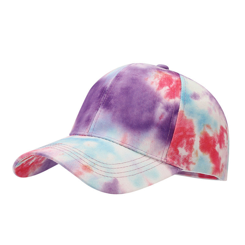 Wholesale  tie-dye fashion Sun-proof baseball cap