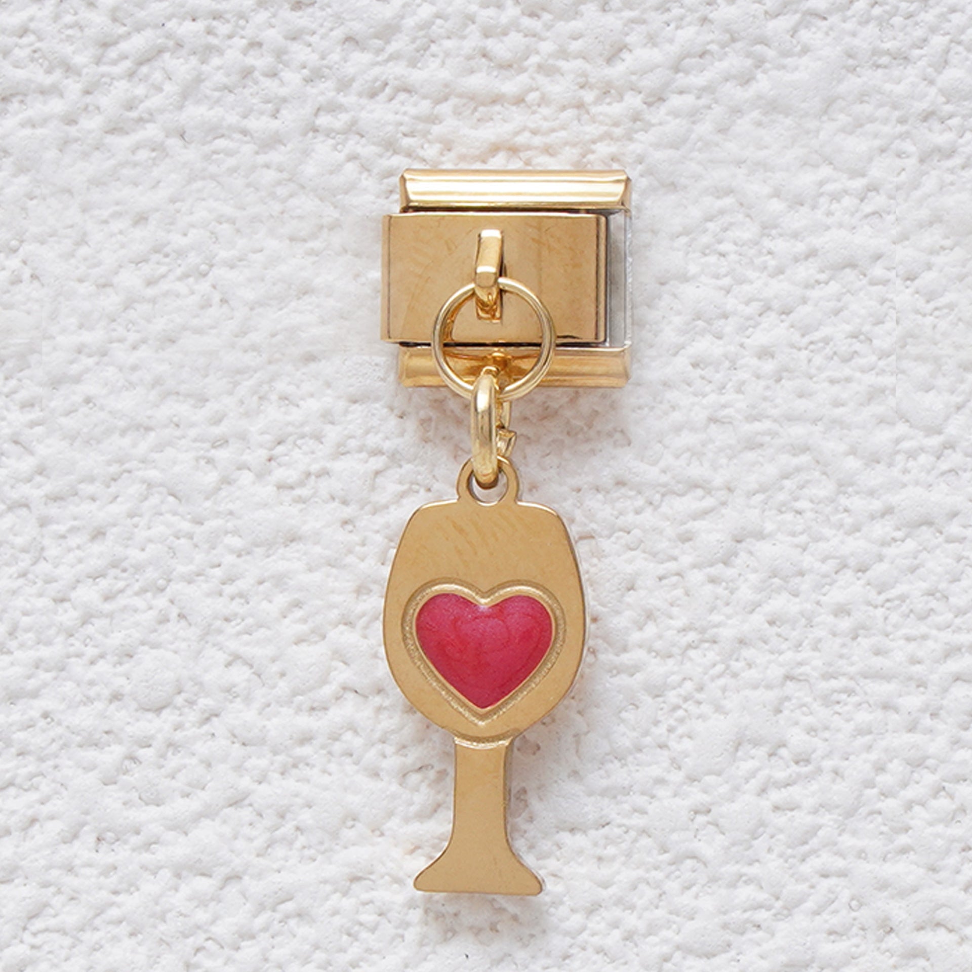 Wholesale Italian Charm Bracelet 9mm DIY Splicing French Fries Coffee Food Series Stainless Steel Composable Bracelet