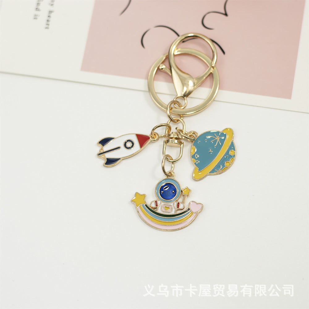 Wholesale Astronaut Metal Keychain