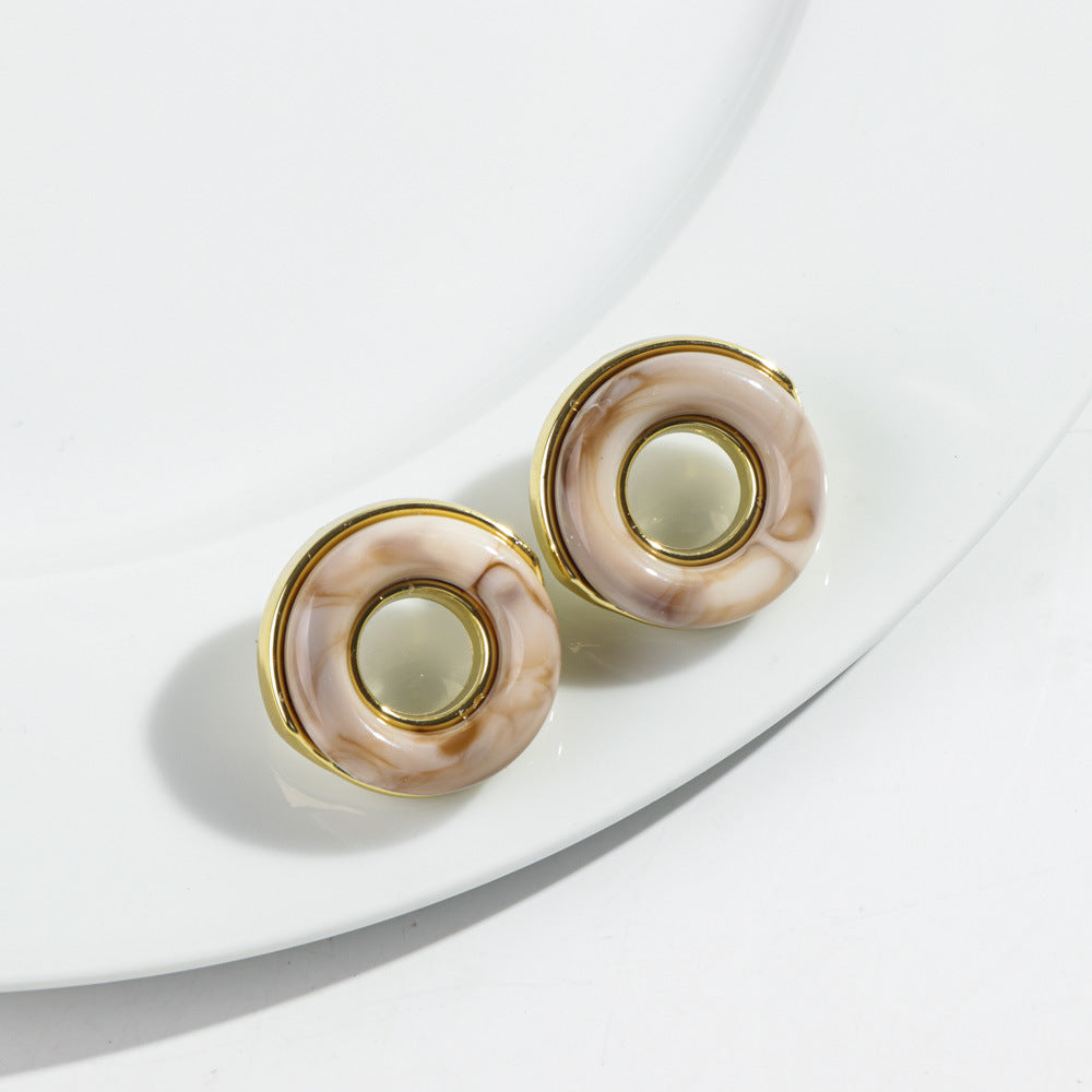 Wholesale Luxury Geometric Irregular Earrings