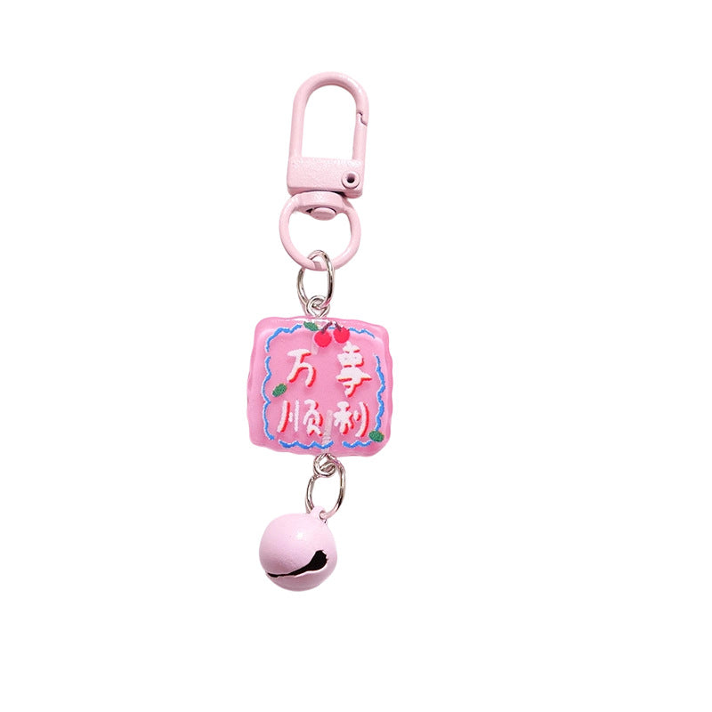 Wholesale Acrylic Festive Blessing Plaque Bag Charm Decorative Accessory for Resale
