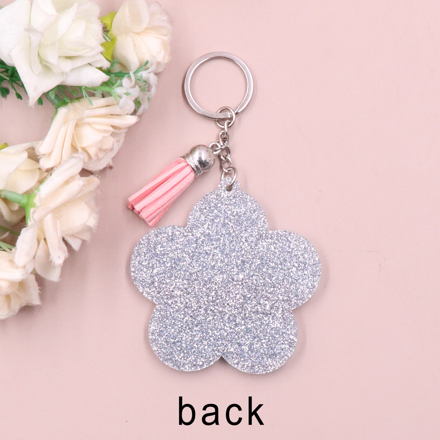 Wholesale MAMA Mother's Day Gift Double Layer Stitching Acrylic Keychain Creative Keychain ACC-KC-XiaoYan003