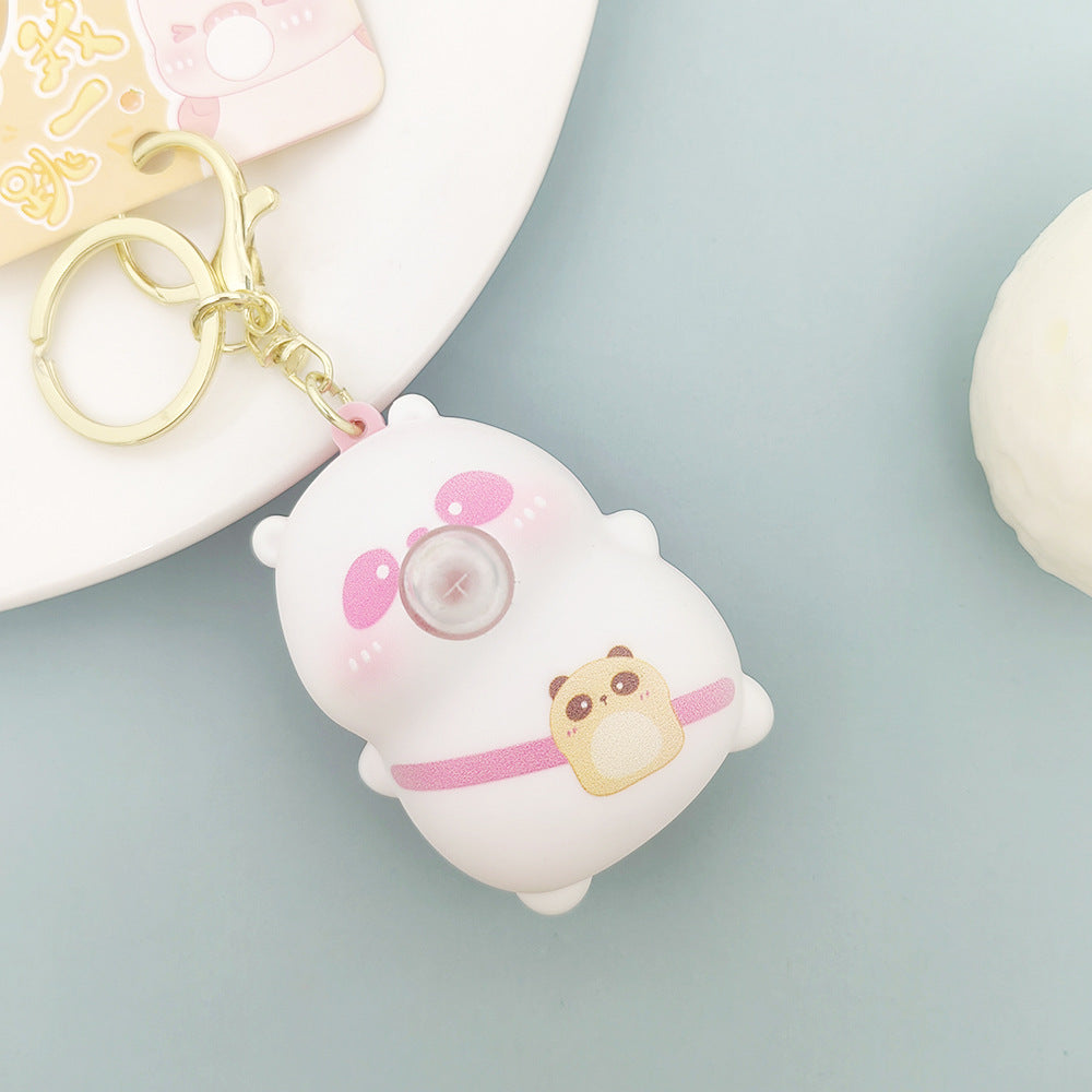 Wholesale Piggy Bubble Blowing and Squeezing Keychain ACC-KC-RongX001