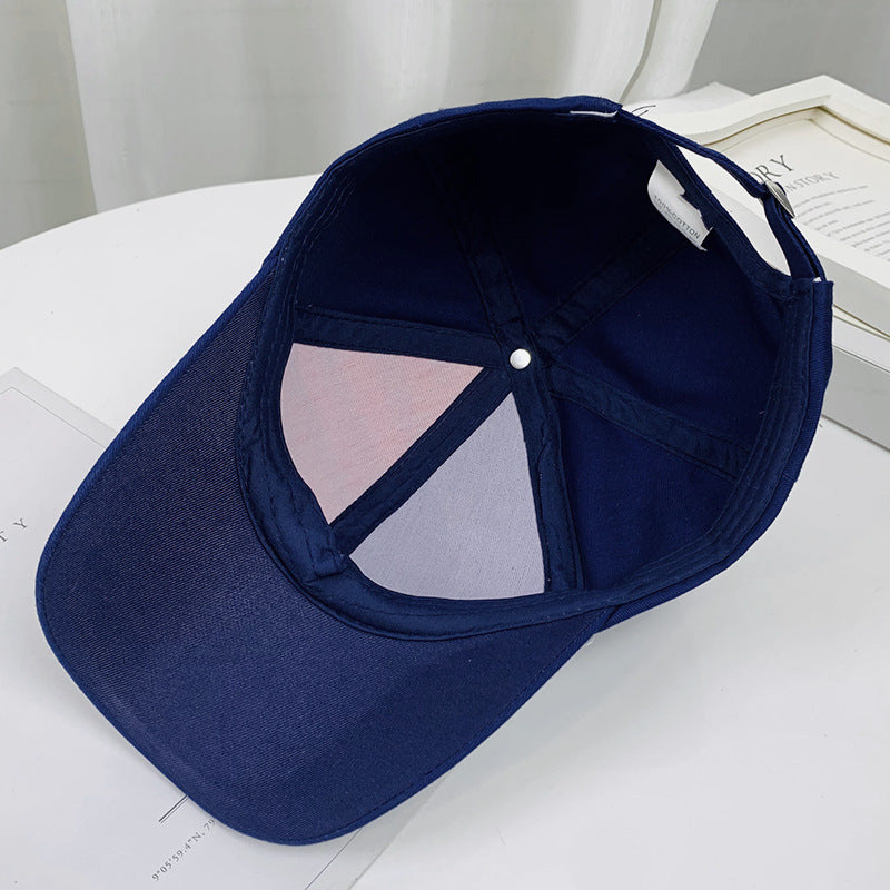 Wholesale  Sunscreen Hat Fashionable Diamond-encrusted Five-pointed Star Baseball Cap