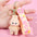 Wholesale Creative Cute Cartoon Flocking Keychain
