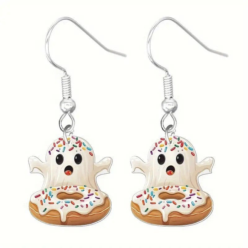 Wholesale 2D  Food Themed Acrylic Earrings