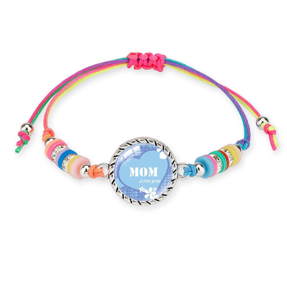 Wholesale Mother's Day Bracelet  Creative Personality Color Soft Pottery Bracelet