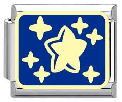 Wholesale 9mm Italian Charm Starter Bracelets DIY square Single Section Creative Stainless Steel Composable Bracelet