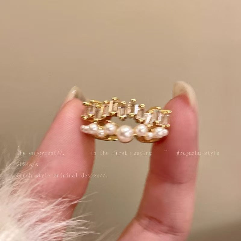 Wholesale Metal Opening  Retro  Ring