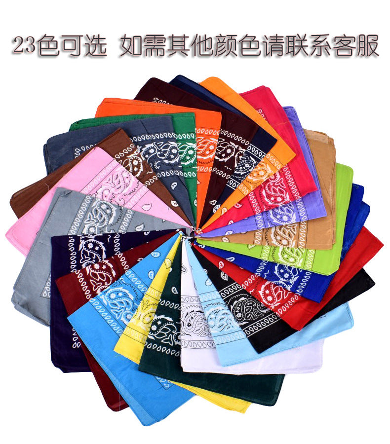 Wholesale Sequin Polyester Cashew Multifunctional  Silk Scarf