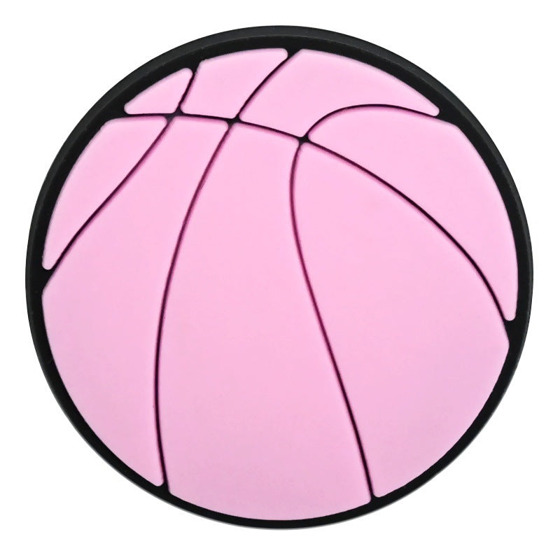 Wholesale Random 100pcs Creative learning series  PVC Soft Rubber Shoe Buckle Decoration