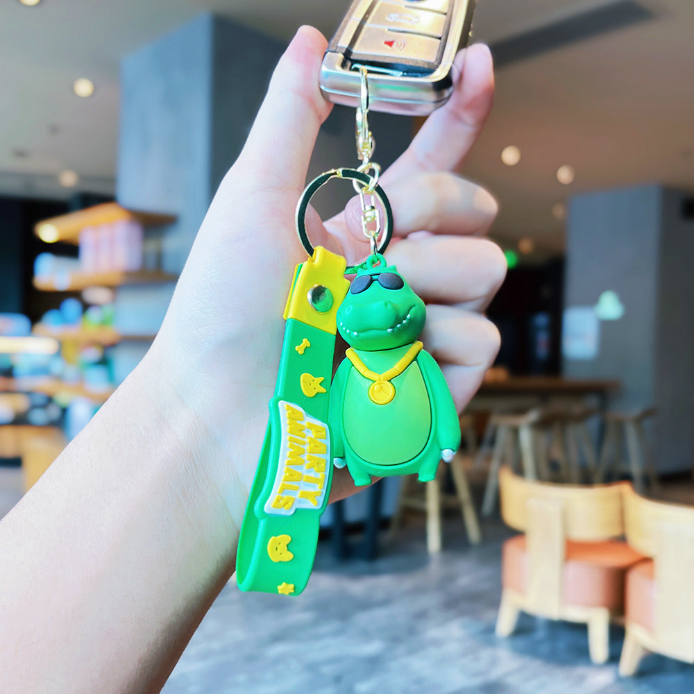 Wholesale Cartoon PVC Soft Keychains ACCVIP-KC-ErLu008