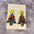 Wholesale Christmas tree acrylic earrings