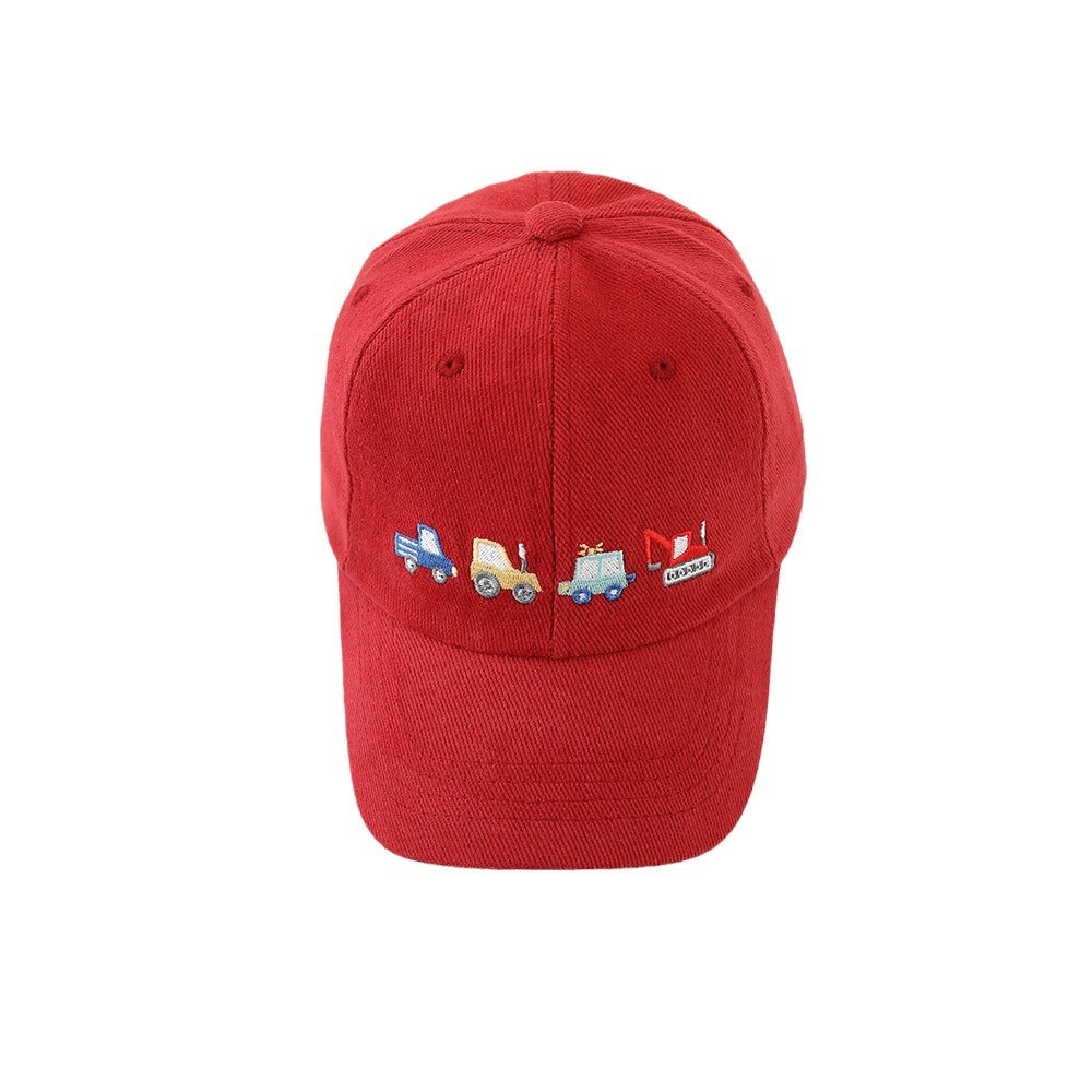 Wholesale Cartoon Children's Hats Brushed Cloth Baseball Cap Sun Hat Kids Hat ACC-KH-WoBang001