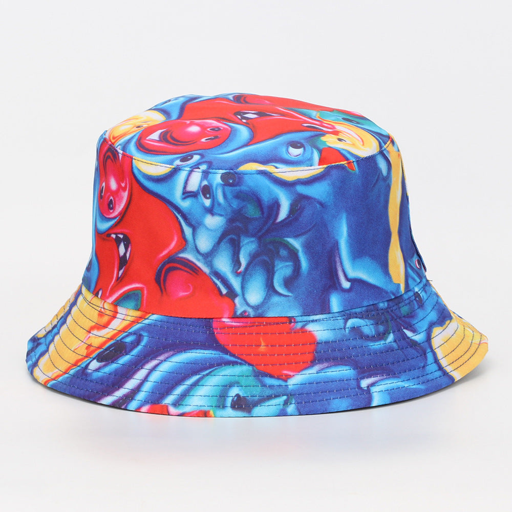 Wholesale Leopard Print Men's and Women's Fisherman Hat Bucket Hat