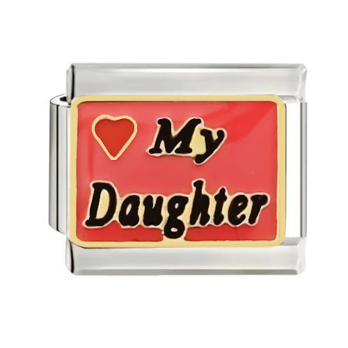 Wholesale Italian Charm Bracelet 9mm DIY Splicing Cute Creative Stainless Steel Composable Bracelet