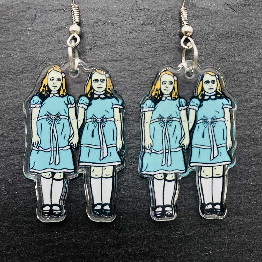 Wholesale Halloween  Acrylic Ear Skull  Earrings