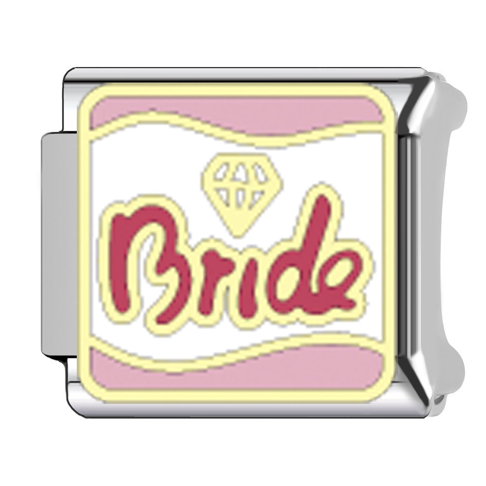 Wholesale   Italian Charm Bracelet 9mm DIY wedding Creative Stainless Steel Composable Bracelet