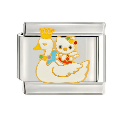 Wholesale  Italian Charm Bracelet 9mm DIY Oil-Drip Color Creative Stainless Steel Composable Bracelet