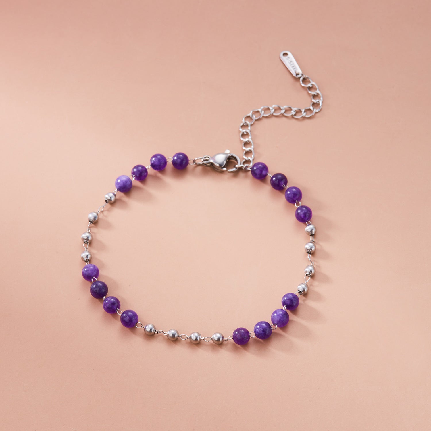 Wholesale Colorful Stainless Steel Beaded Bracelets